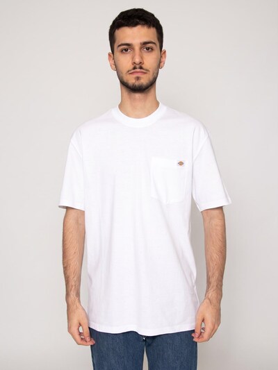 DICKIES T-Shirt 'LURAY POCKET TEE SS' en S en blanc, Vue avec produit