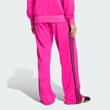 ADIDAS ORIGINALS Wide leg Trousers 'Adicolor Classic Firebird' in Pink