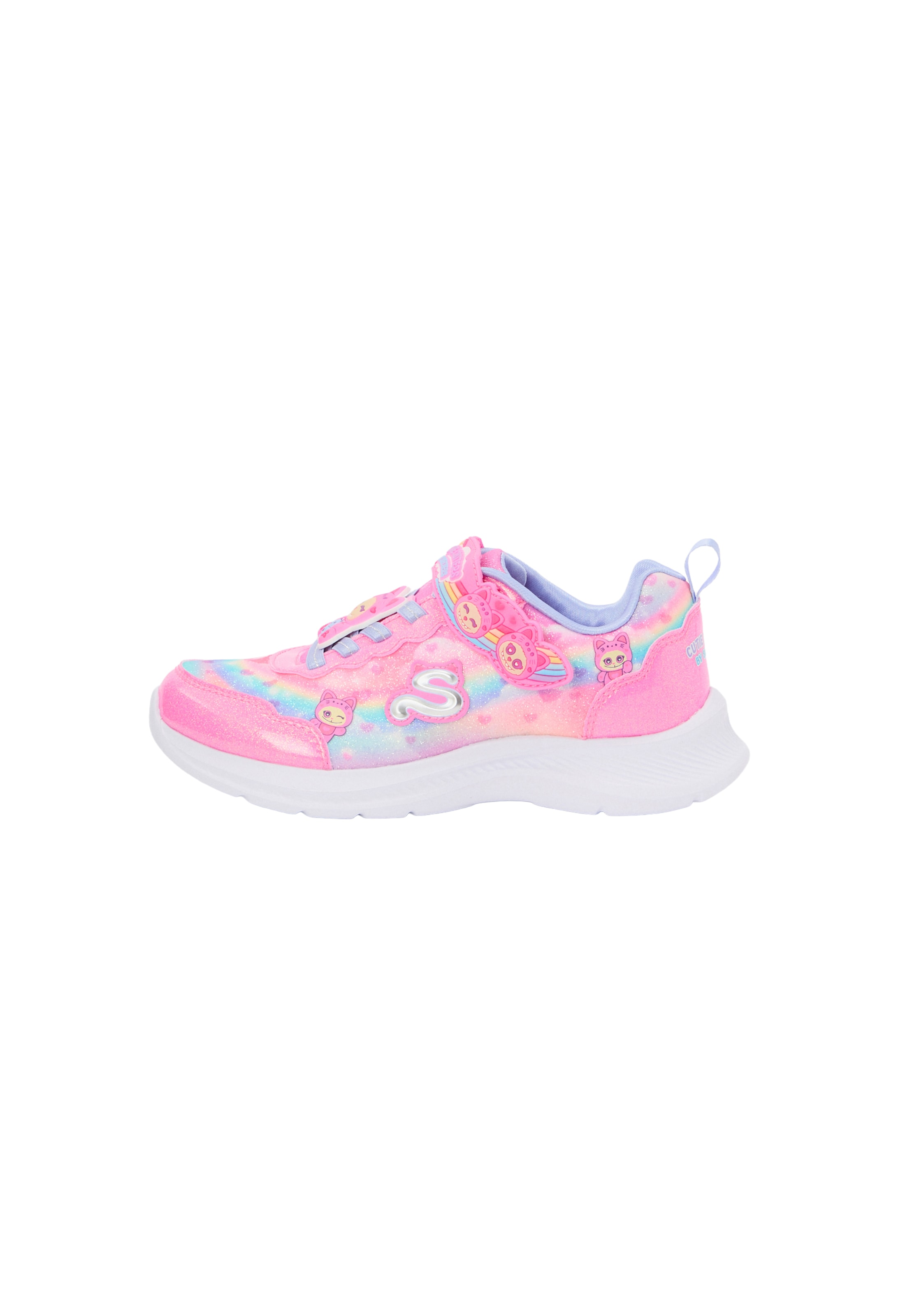 SKECHERS Sneakers 'JUMPSTERS - CUTIE CRITTERS' in Roze: voorkant
