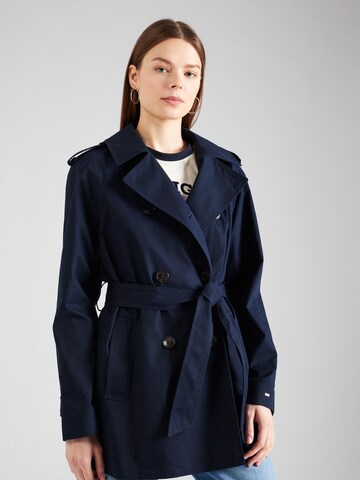 Manteau mi-saison TOMMY HILFIGER en bleu : devant