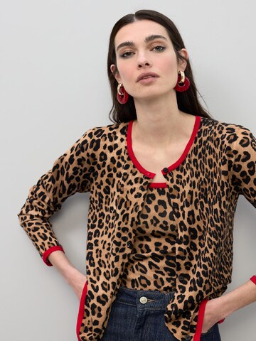 Lola Casademunt Strickjacke in Braun