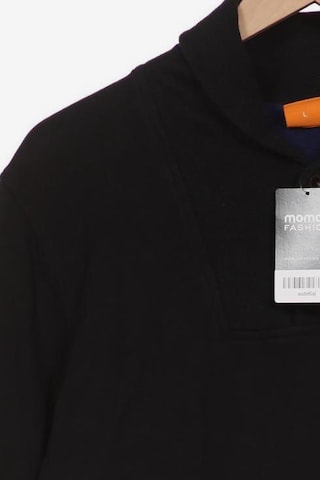 BOSS Orange Sweater L in Schwarz