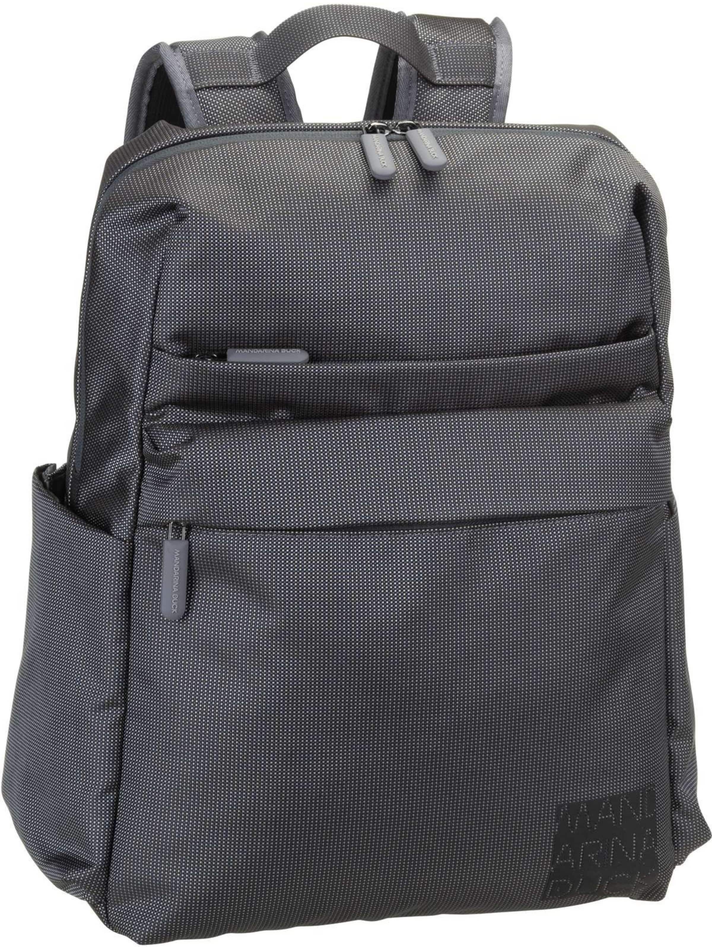 MANDARINA DUCK Backpack ' District Squared Backpack  ' in Grey: front