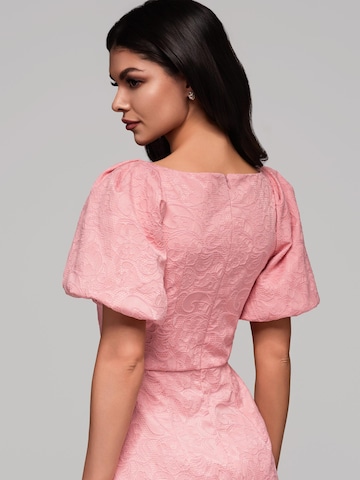 Ombre Společenské šaty – pink