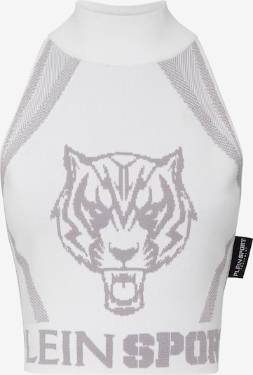 Plein Sport Stricktop in taupe / weiß, Produktansicht