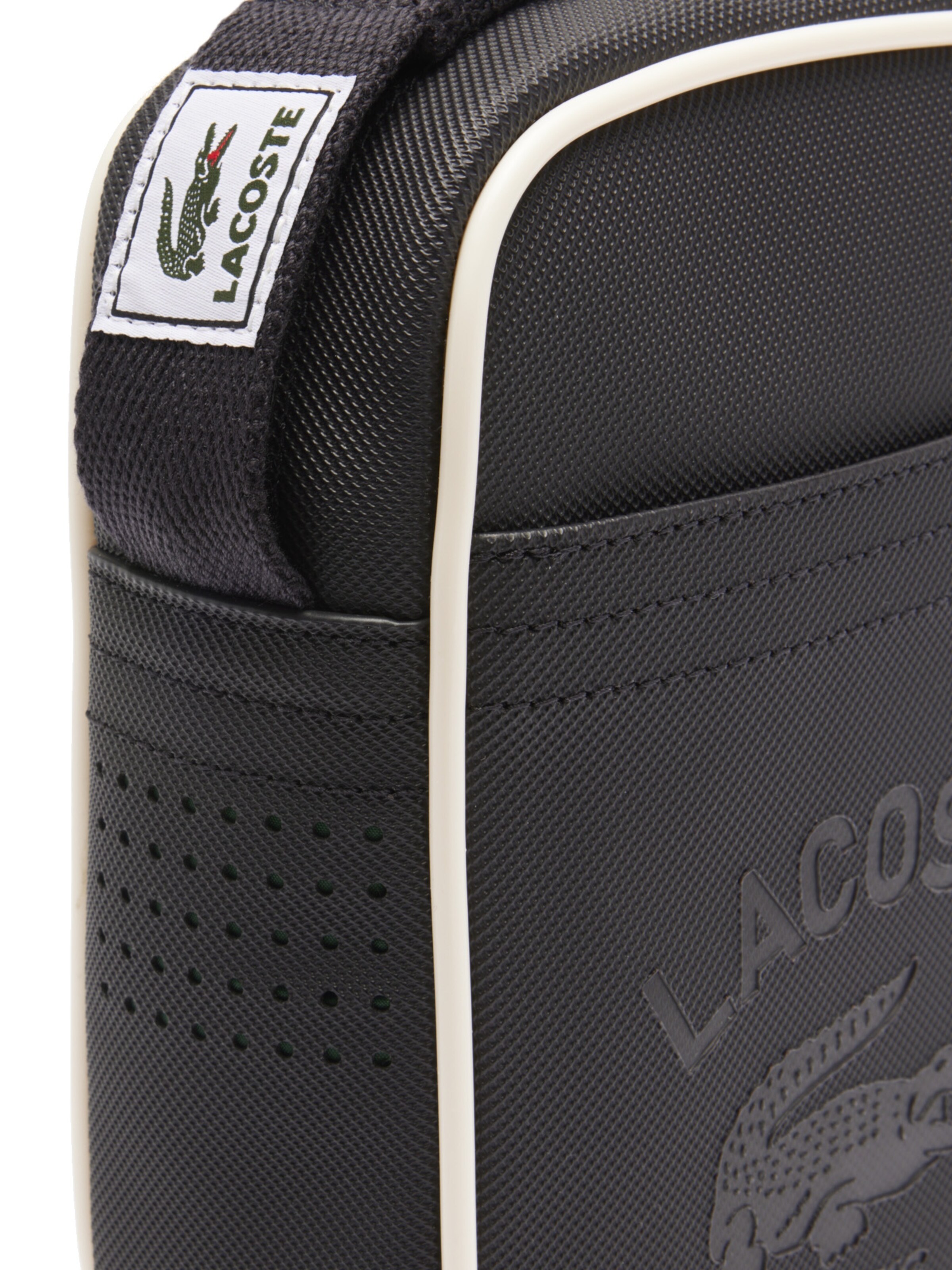 LACOSTE Crossbody bag 'Club 1930' in Grey