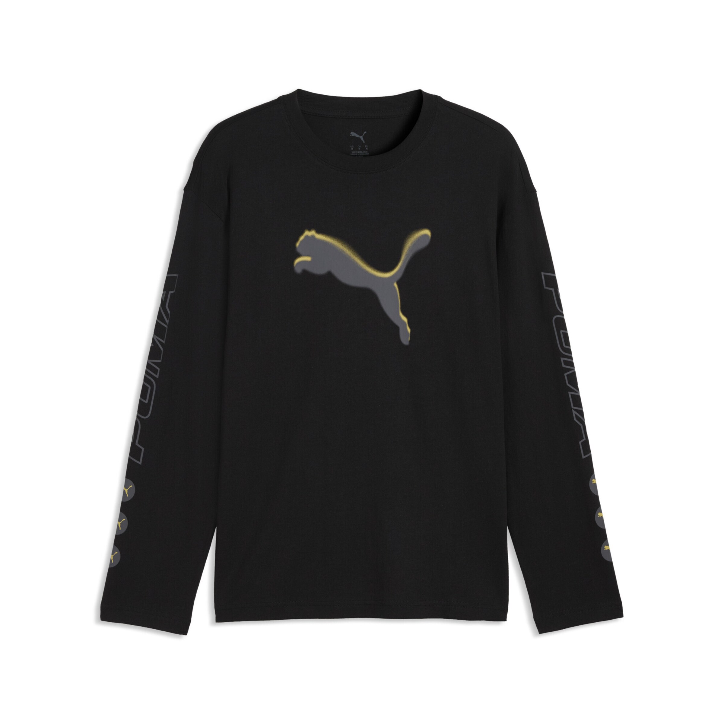 PUMA Shirt in Schwarz: Vorderseite