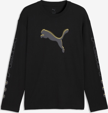 T-Shirt fonctionnel PUMA en noir : devant