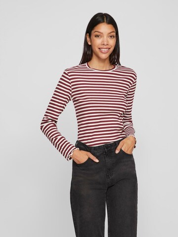 VILA Shirt 'VIThessa' in Red: front