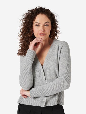 eve in paradise Knit Cardigan 'Sina' in Grey: front