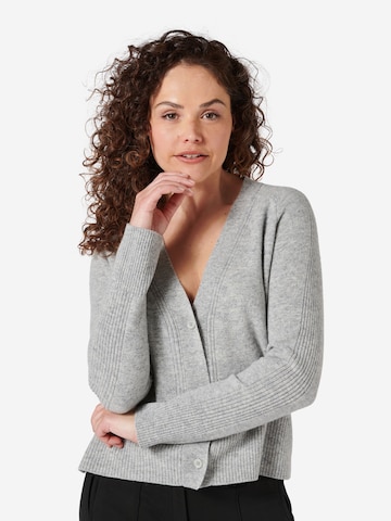 eve in paradise Knit Cardigan 'Sina' in Grey: front