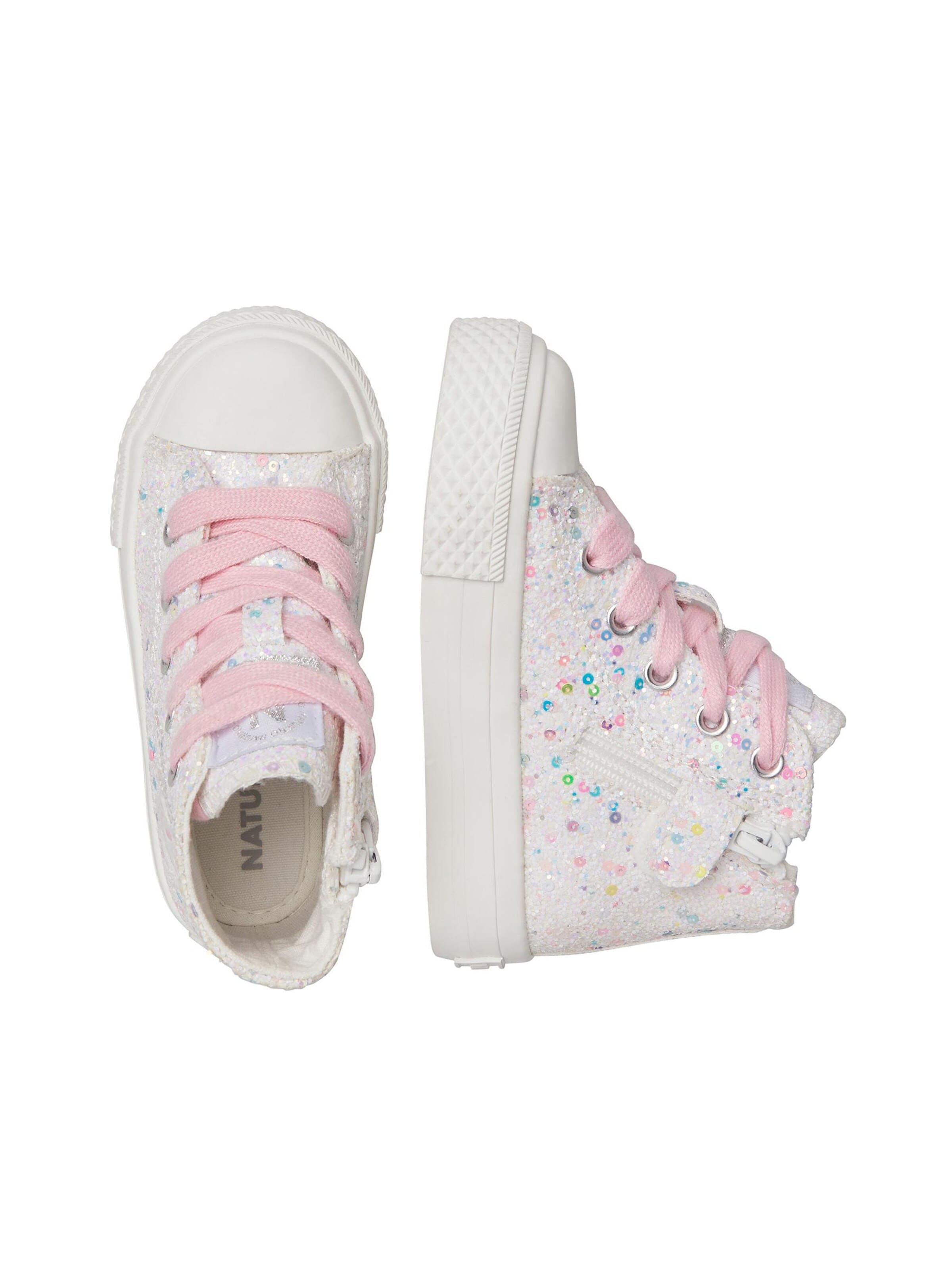 NATURINO Sneakers 'YLFAS.' in Wit