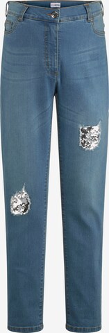 MIAMODA Jeans in Blauw: voorkant