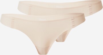 Boux Avenue String i beige: framsida