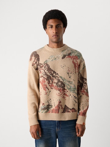 Pulover 'MOUNTAIN' de la SCOTCH & SODA pe bej: față
