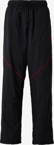 JordanLoosefit Hlače 'BRK DRAFT' - crna boja: prednji dio