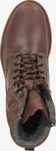 SIOUX Lace-Up Boots in Brown