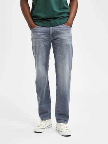 SELECTED HOMME regular Jeans 'Scott' i blå: forside