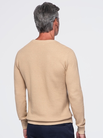 Ombre Sweater in Beige