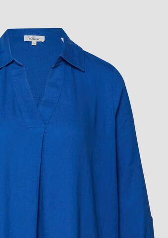 Robe-chemise s.Oliver en bleu