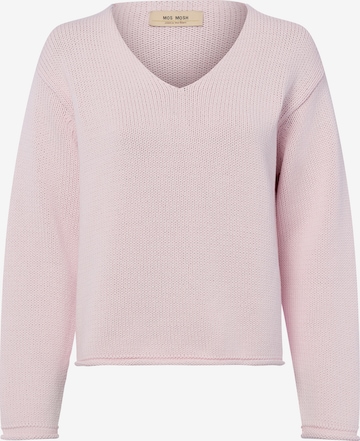 Pull-over MOS MOSH en beige : devant