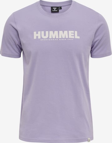 T-Shirt fonctionnel Hummel en violet : devant