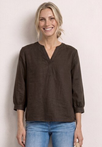 STREET ONE Bluse in Braun: Vorderseite