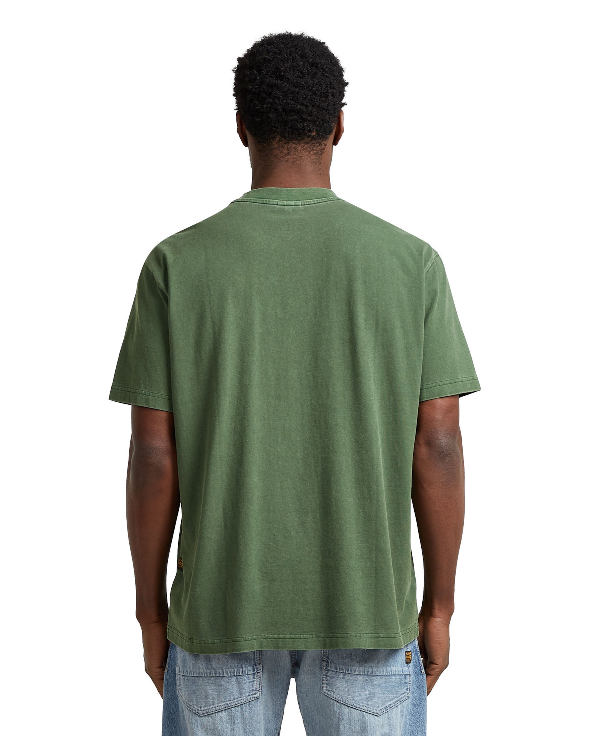 G-STAR Shirt 'Relaxed Base T-Shirt' in Groen