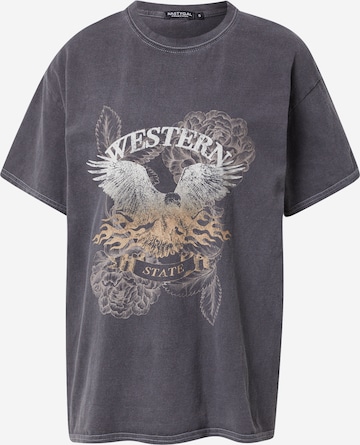 Nasty Gal T-Shirt in Grau: predná strana