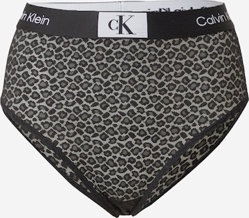 Calvin Klein Underwear Bikini Bottoms in Black: front