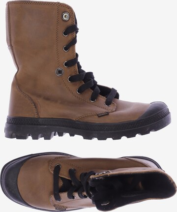 Palladium Dress Boots in 38 in Brown: front
