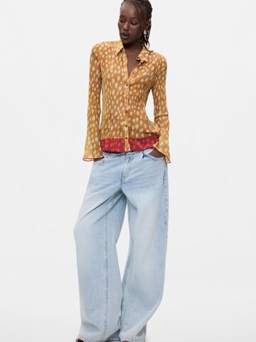 Camicia da donna di Desigual in beige