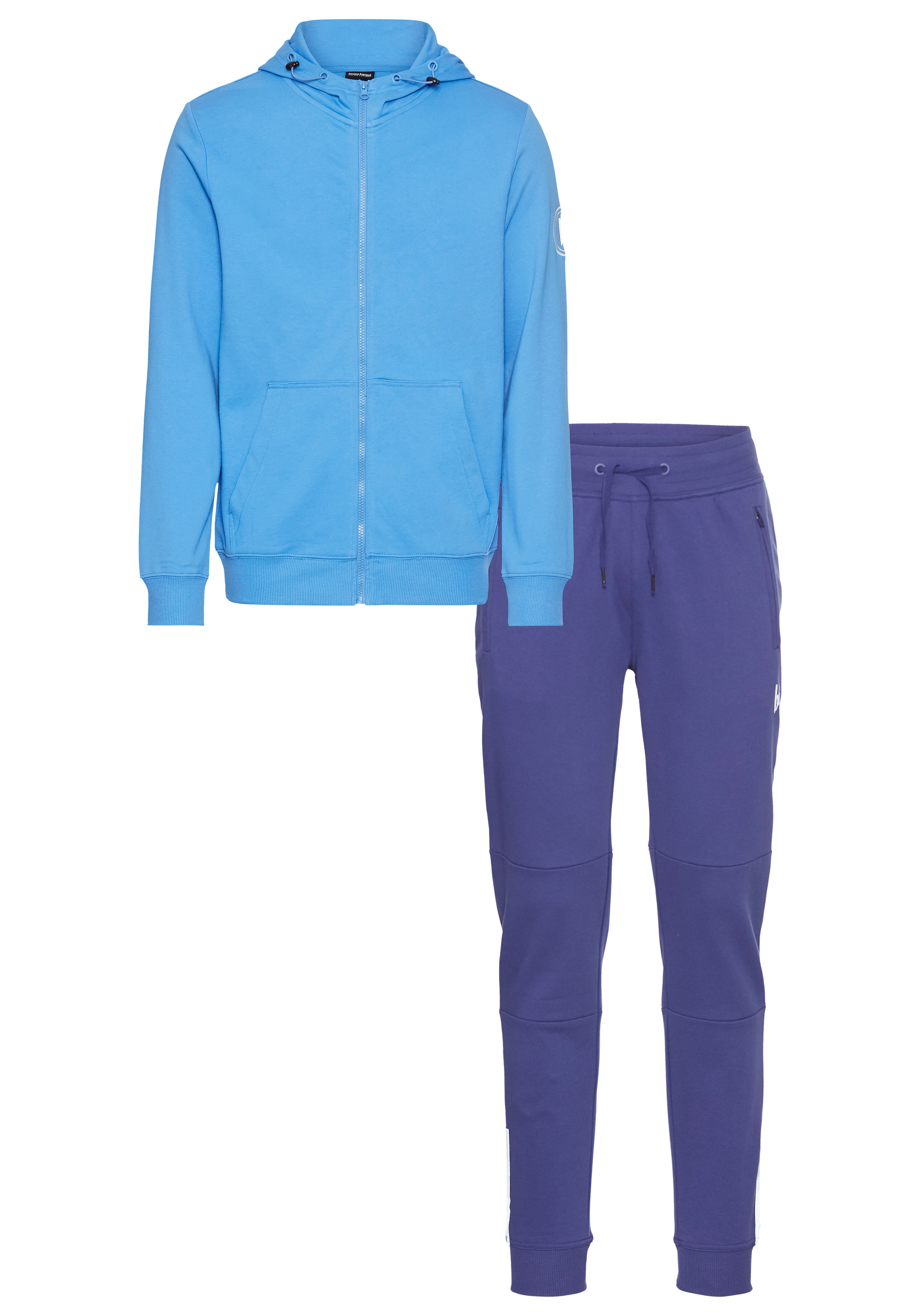 Bruno Banani Tracksuit in Blue: front