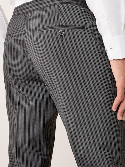 Next Pantalon in de kleur Antraciet / Wit, Productweergave