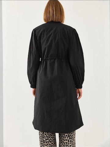 Bianco Lucci Winter Coat in Black
