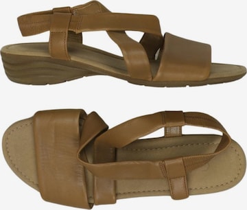 GABOR Sandalen 38,5 in Braun: Vorderseite