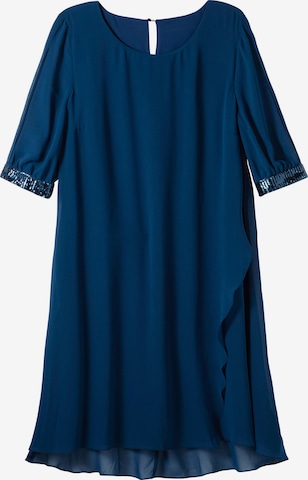 SHEEGO Abendkleid in Blau: predná strana