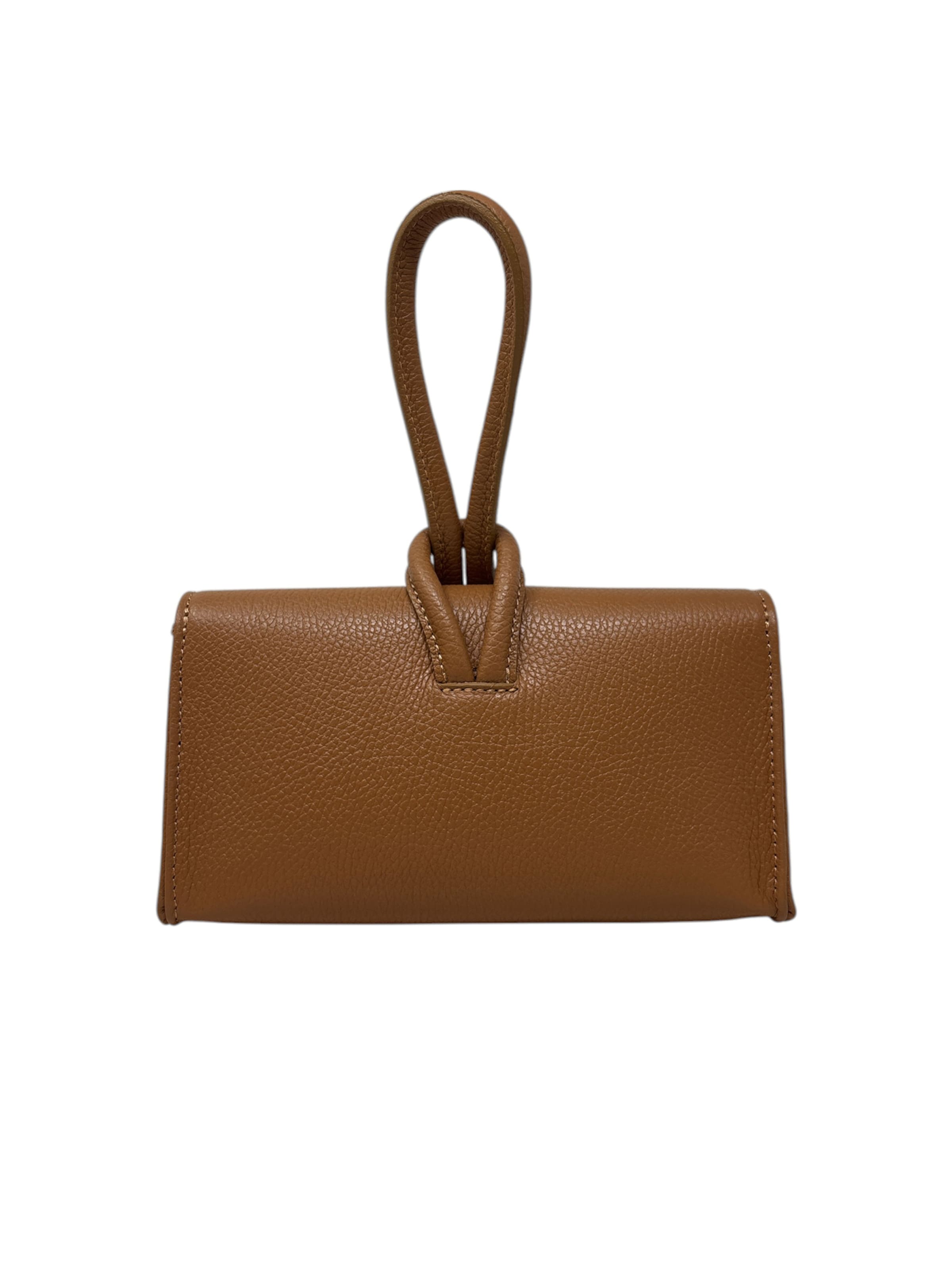 CHICCA BORSE Handtas in Bruin: voorkant