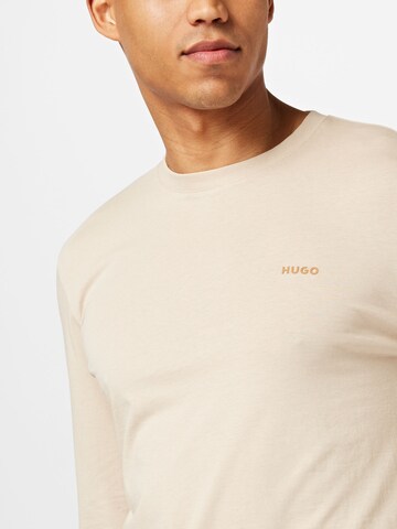 HUGO Red Shirt 'Derol 222' in Beige