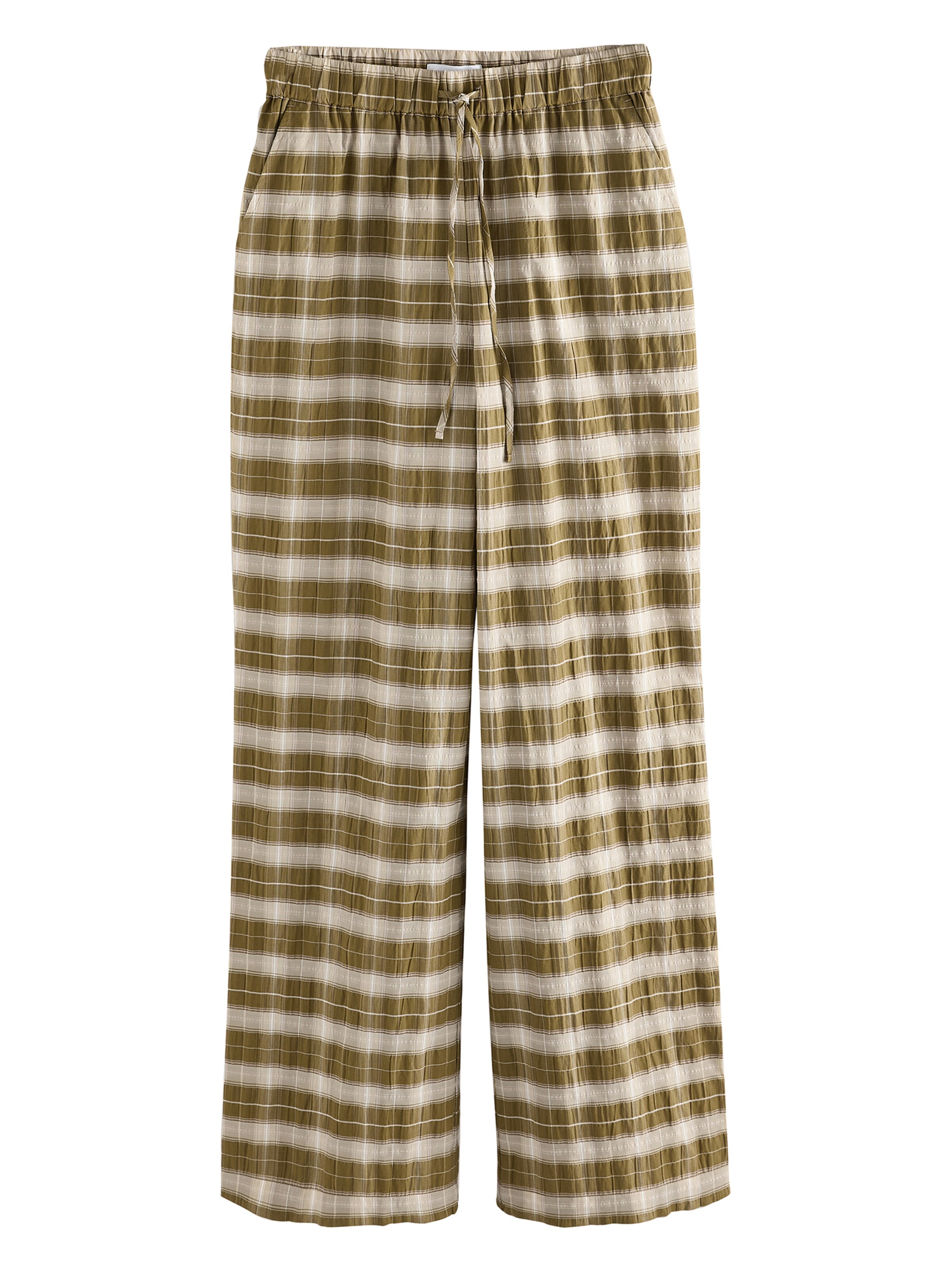 Next Široký strih Nohavice - Zelená: predná strana