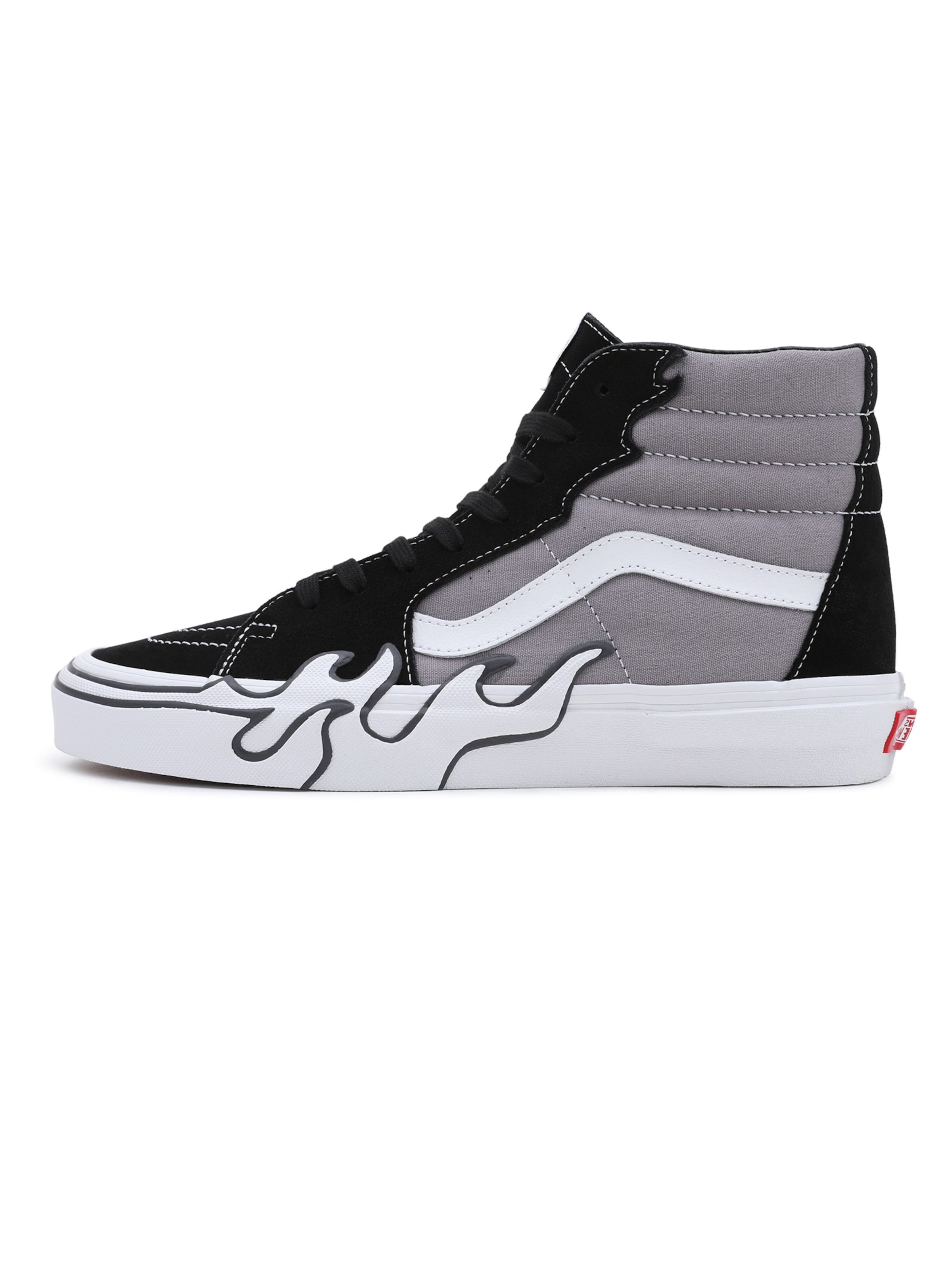 VANS High Top Sneakers SK8 Hi Flame in White ABOUT YOU