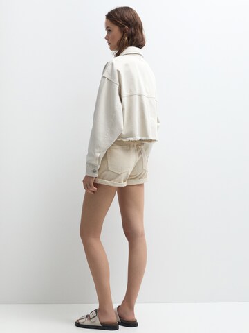 Pull&Bear Between-Season Jacket in Beige