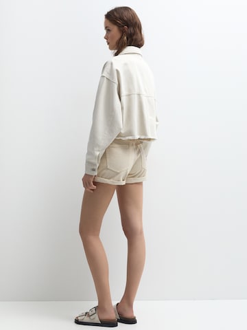 Pull&Bear Jacke in Beige