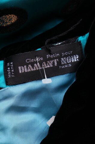 Claude PETIN pour DIAMANT NOIR Abendkleid L in Blau