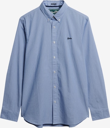 Chemise Superdry en bleu : devant