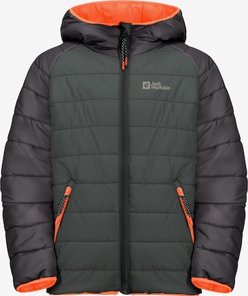 JACK WOLFSKIN Outdoorová bunda 'Zenon' - Zelená: predná strana