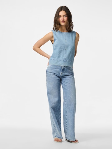 PIECES Top 'PCNoel' in Blauw