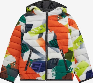 GUESS Winter Jacket in Mixed colors: front