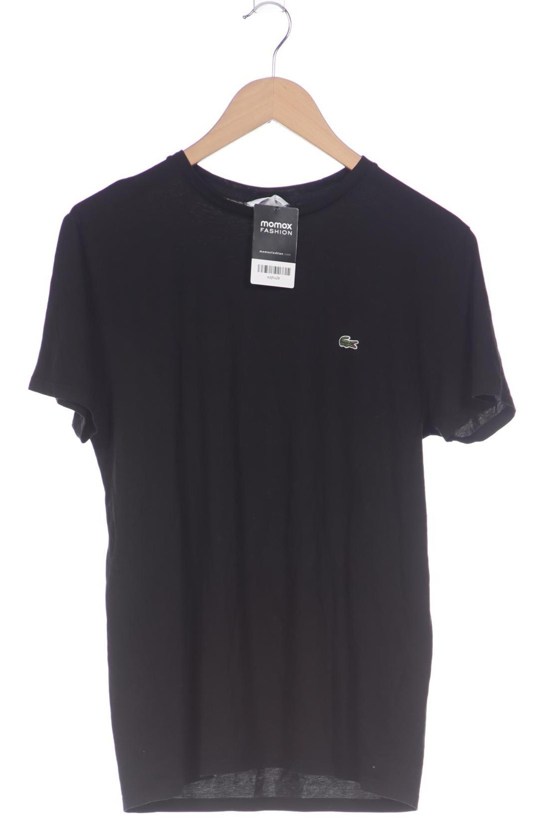 LACOSTE T-Shirt M in Schwarz: Vorderseite