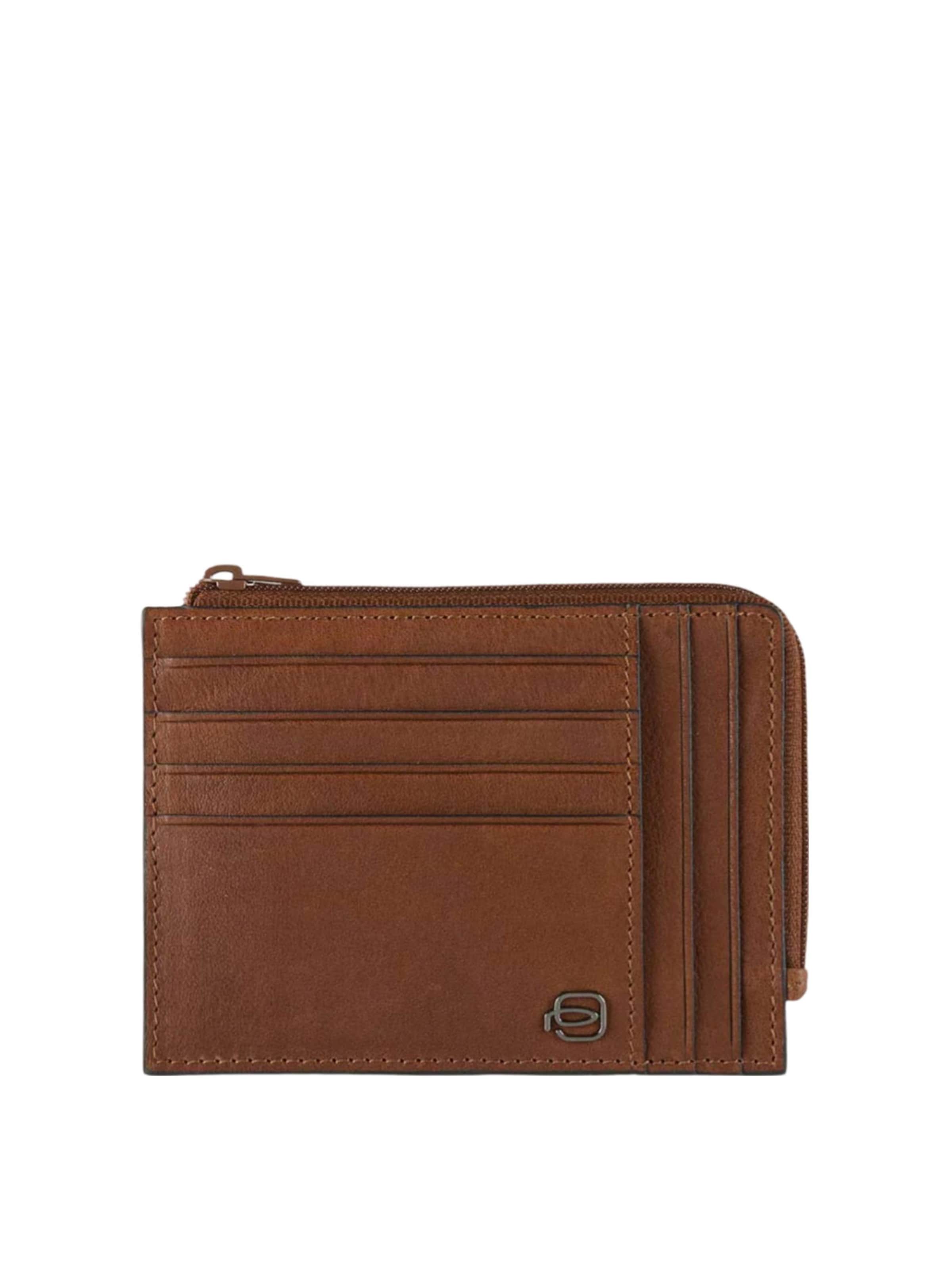 Piquadro Wallet in Brown: front